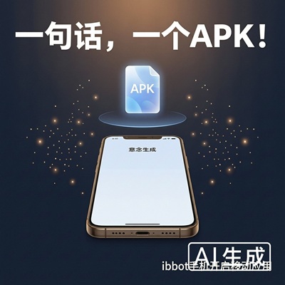ibbot-apk 一句话,一个APK!ibbot手机开启移动应用“意念生成”新纪元